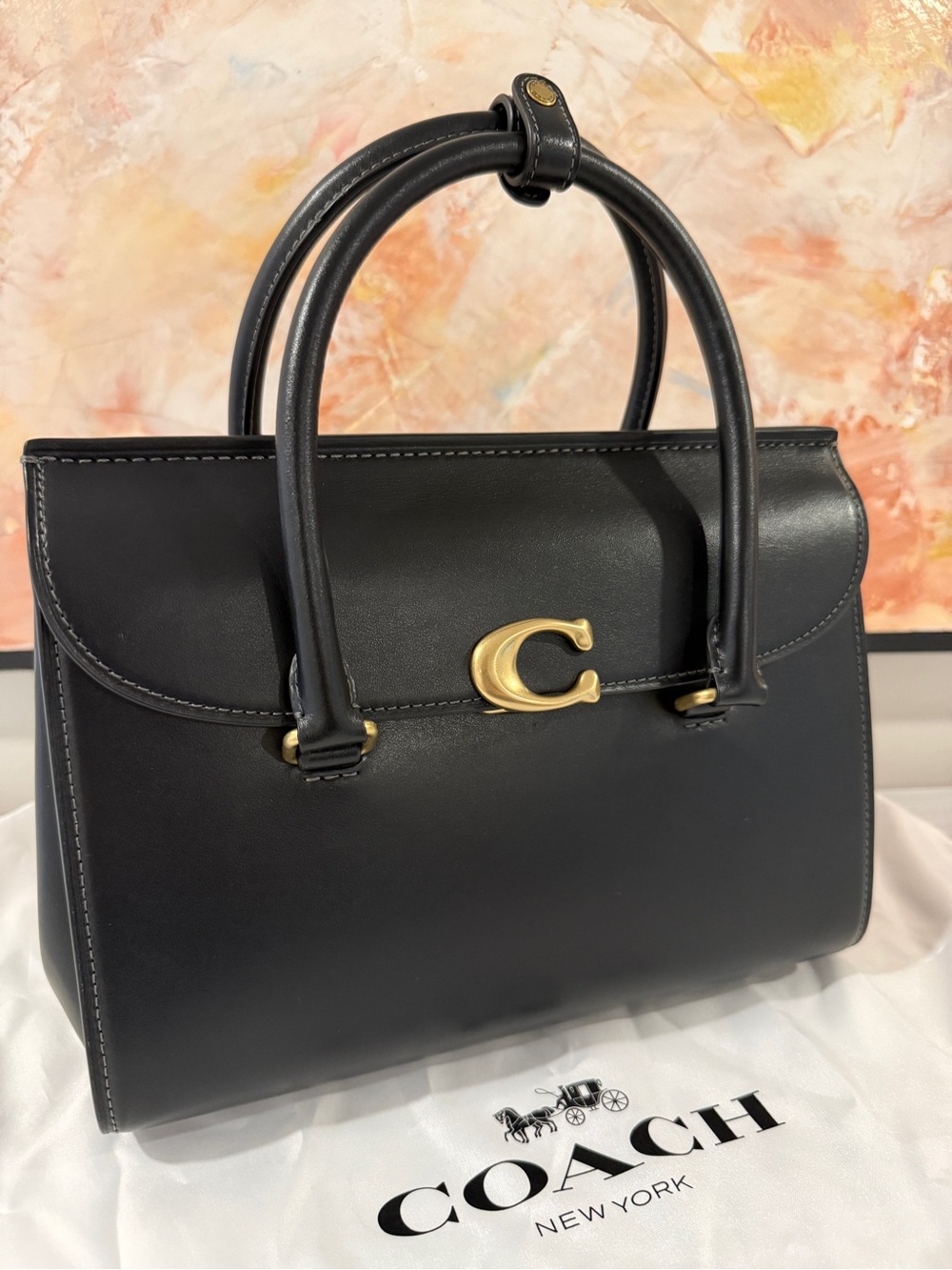❌. SOLD ❌ NWOT Coach Broome Carryall in Black